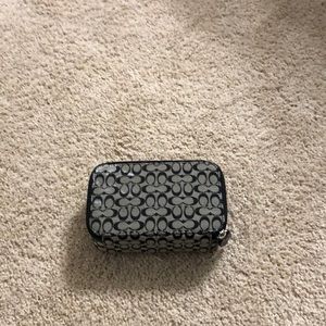 Coach travel jewelry case